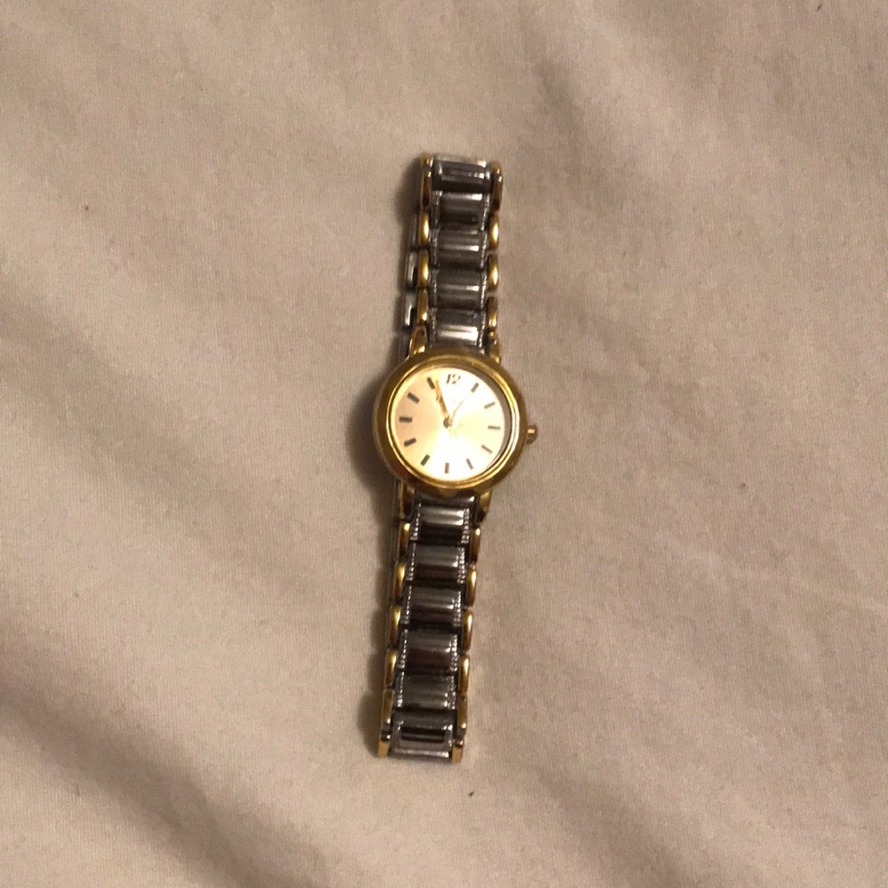 Geneva Two-Tone Watch
